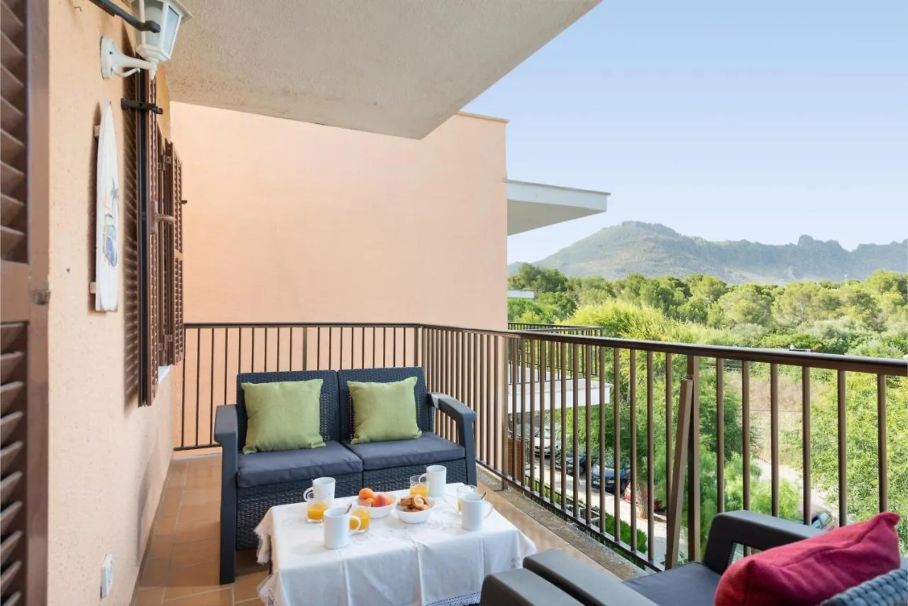 Tamarels Beach Apartment In Pollensa